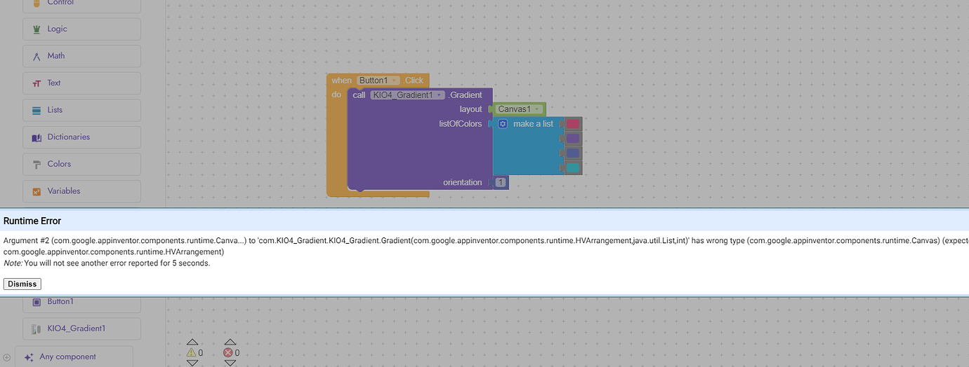 How to canvas background gradient - Discuss - Kodular Community