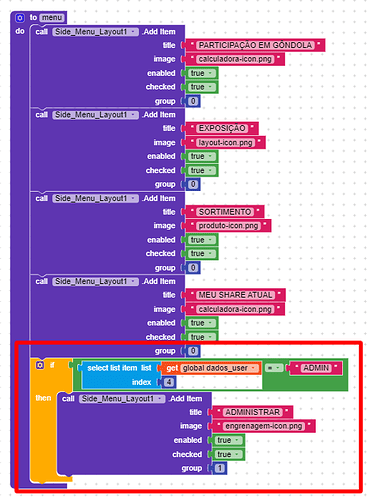 A conditional side menu - Discuss - Kodular Community