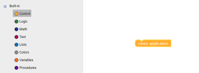 Exit from Application - Discuss - Kodular Community