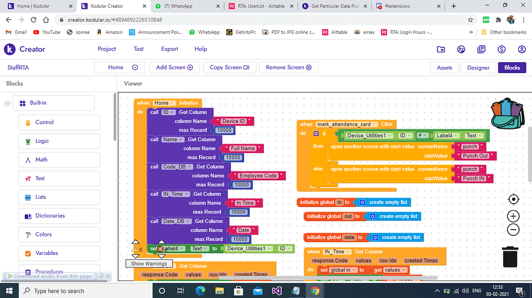 Get Particular Data From Airtable Spreadsheet - Discuss - Kodular Community