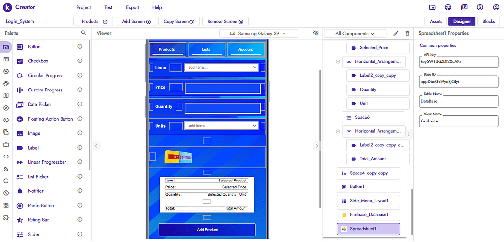How to show airtable spreadsheet data in spinner ? (Not working ...