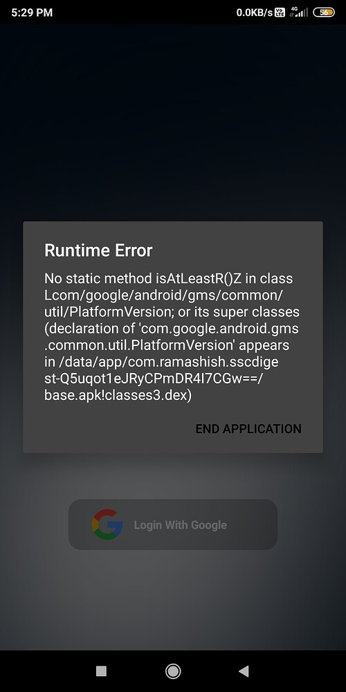 Firebase Auth Error - Discuss - Kodular Community