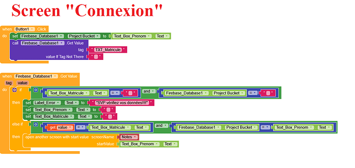 Connexion