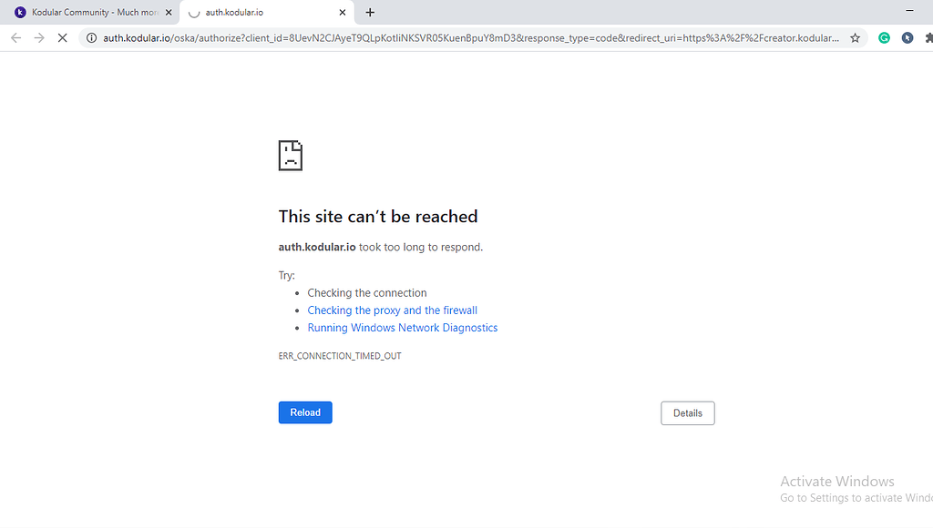 Kodular Not Open - Discuss - Kodular Community
