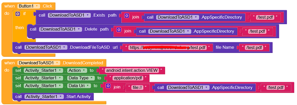 How to read a pdf file from ASD with Activity Starter? - Page 2 ...