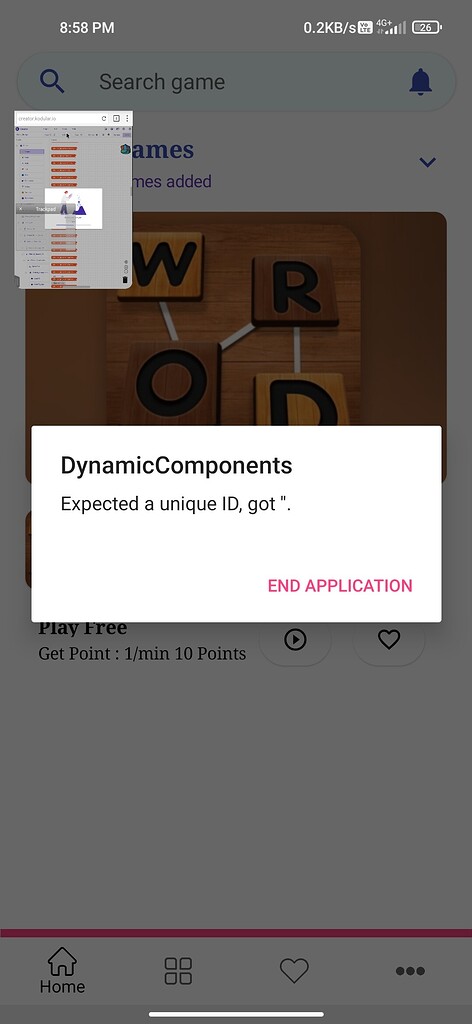 Showing an expected unique ID got.' showing this error - Discuss ...