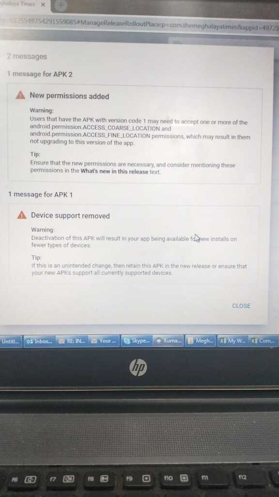 Facing problem while upgrading my app - Bugs - Kodular Community