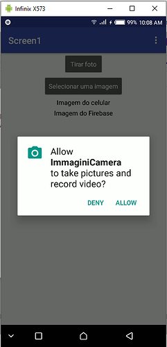 Camera permission