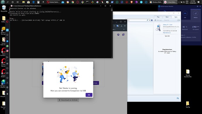 starter working