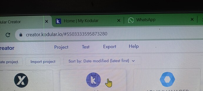 My project not opening - Discuss - Kodular Community