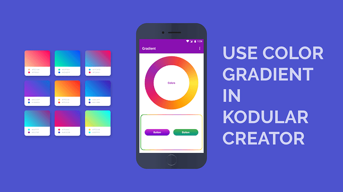 ColorGradient on KodularCreator