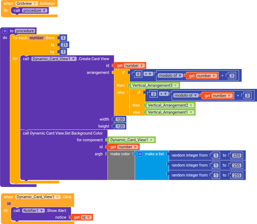 How to Create 3 Column Dynamic GridView without Extension - Guides ...