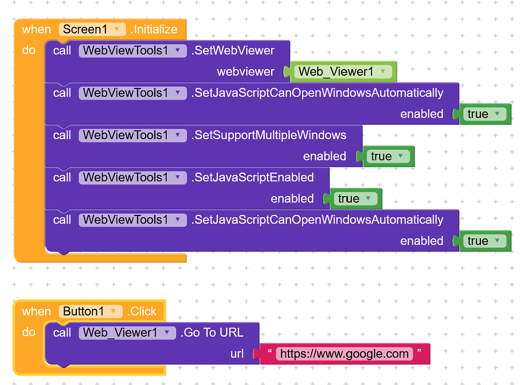 Popup closing crashing Webviewer In App Made in Kodular. The same