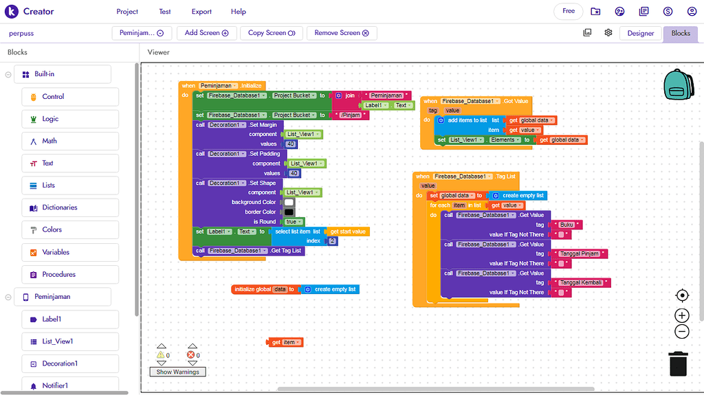 Display data firebase to list view - Discuss - Kodular Community
