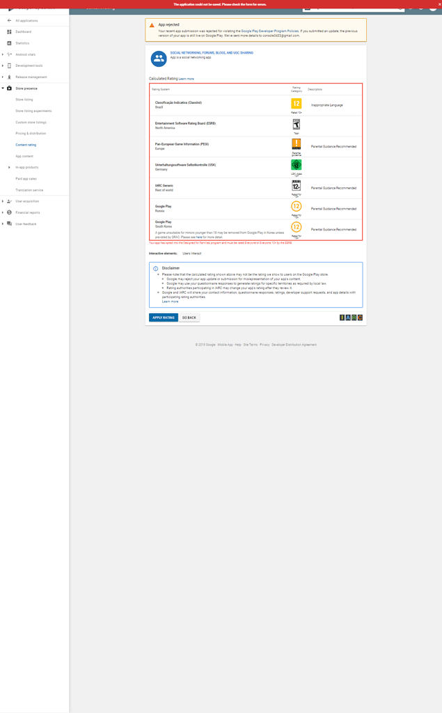 Play store problem - Discuss - Kodular Community