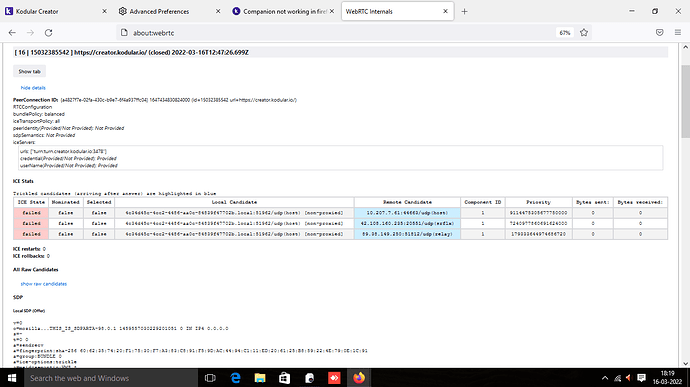 Companion not working in firefox - Discuss - Kodular Community