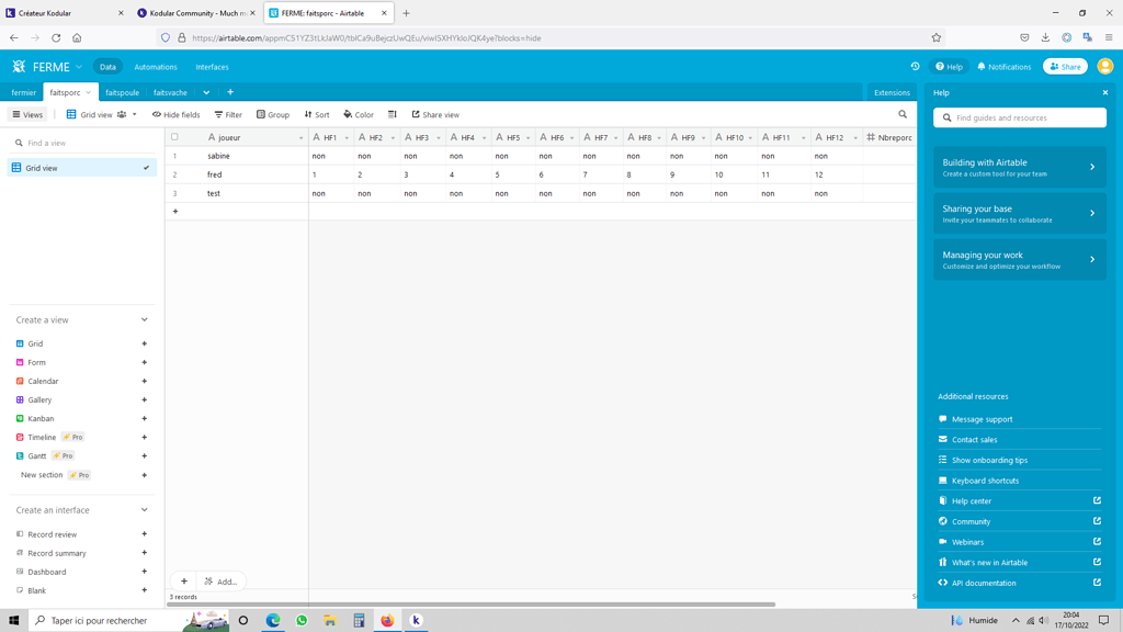 Reading airtable line - Discuss - Kodular Community