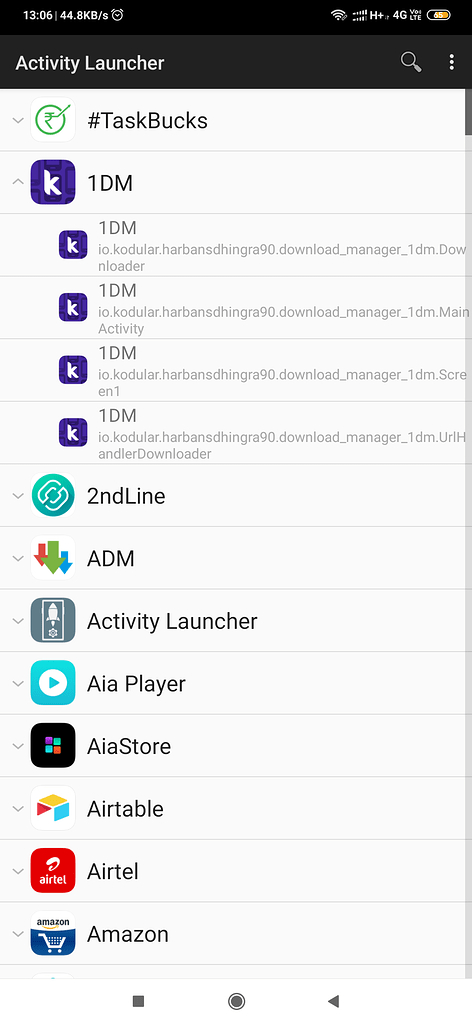 How to replace screen activity package name to app package name ...