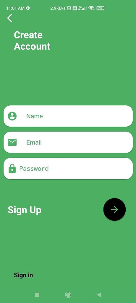Kodular Sign In Sign in and Sign up Screen UI - Koded Apps - Kodular Community
