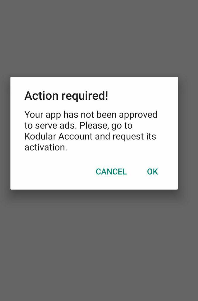 Your App Has Not Been Approved to Serve Ads - Discuss - Kodular Community