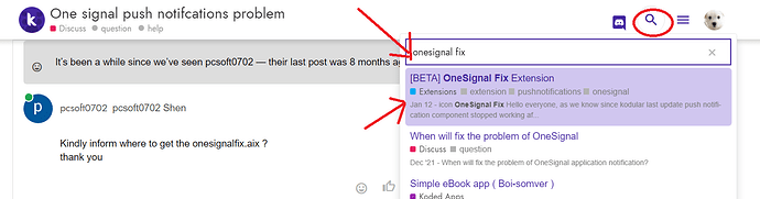 One signal push notifcations problem - Discuss - Kodular Community
