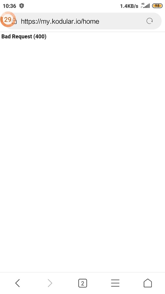 Kodular homepage not opening - Discuss - Kodular Community