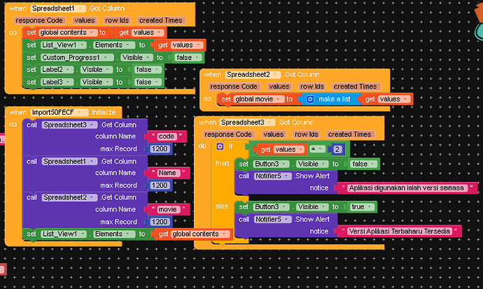 kodular - airtable 2