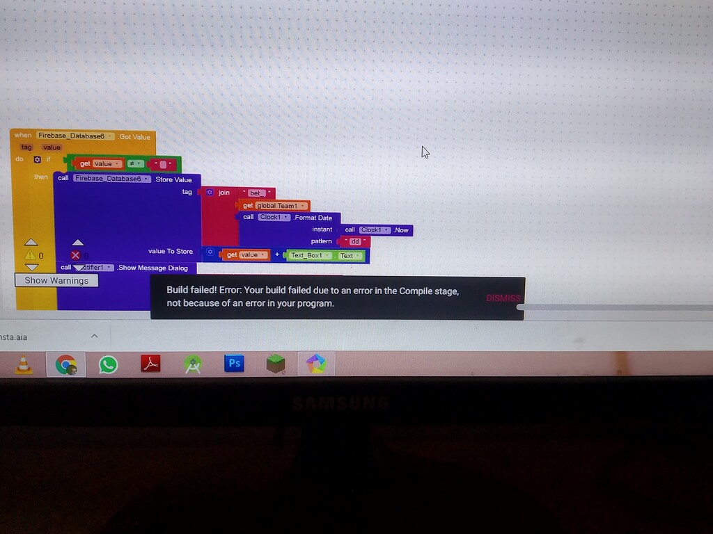 Error in compiling stage by kodular - Discuss - Kodular Community