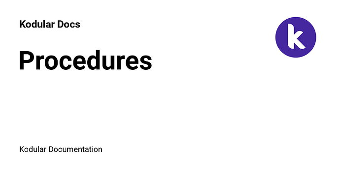 Custom links to run procedures - Discuss - Kodular Community