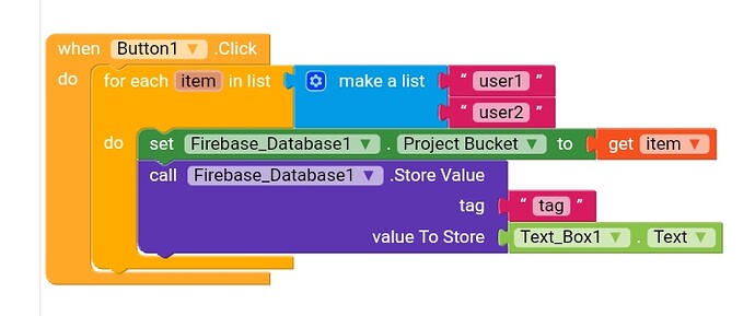 How to change firebase data at once - Discuss - Kodular Community