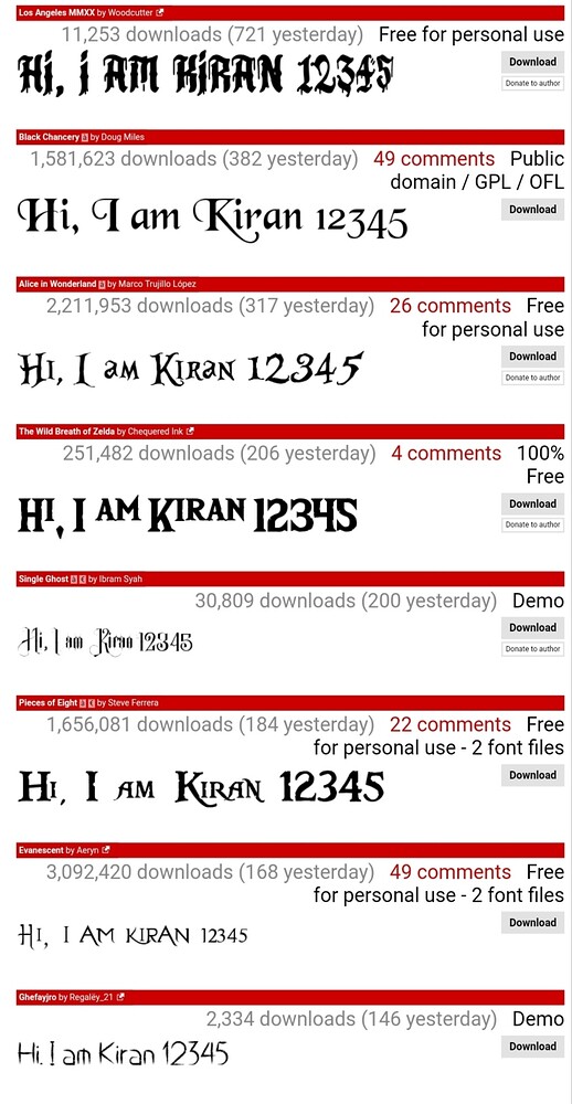 Get Free Fonts for Your Projects - Resources - Kodular Community