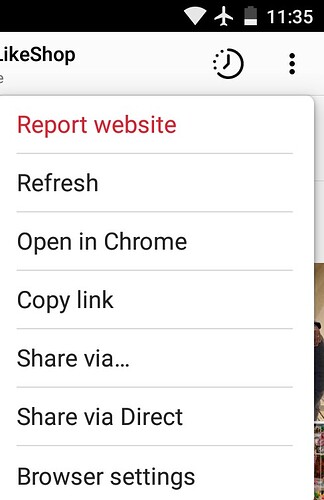 web extension