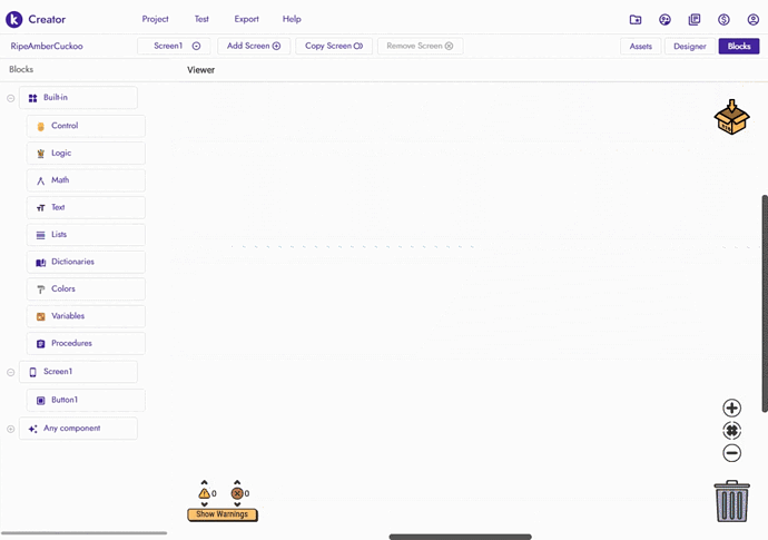 Kodular re-design White Mode a-01