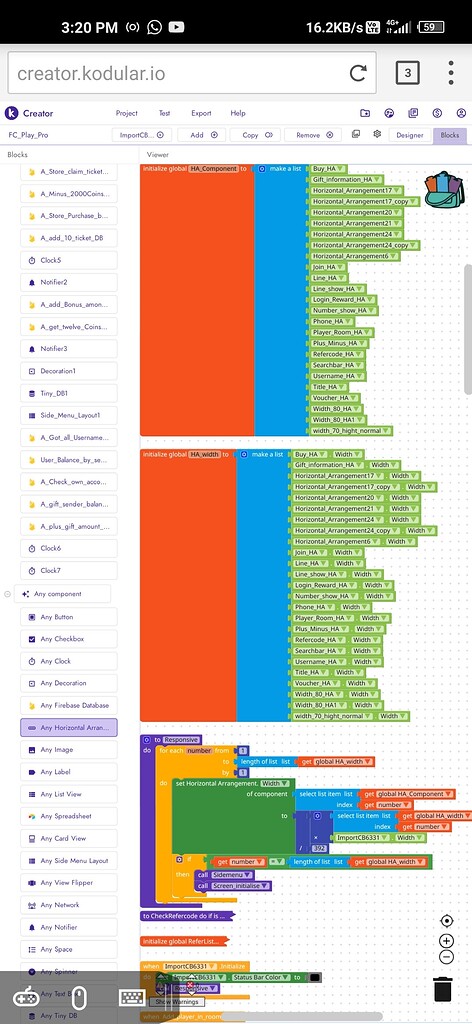 Koduler App Example I'm having trouble with Responsive App - Discuss - Kodular Community