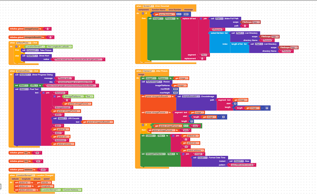 Upload image get link googlesheets - Discuss - Kodular Community