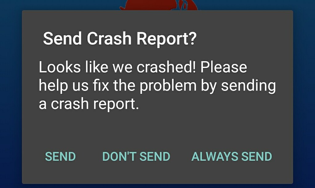Crash report my app - Discuss - Kodular Community