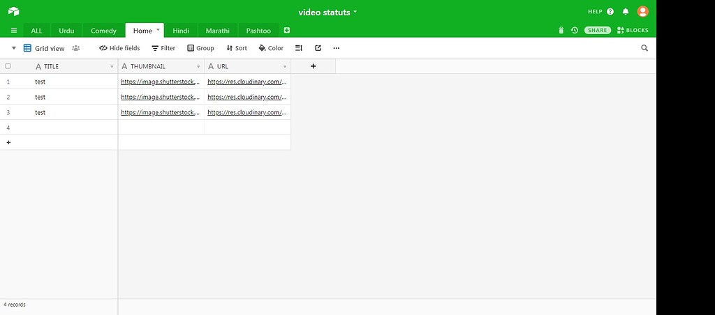 Can not load data from airtable - Discuss - Kodular Community