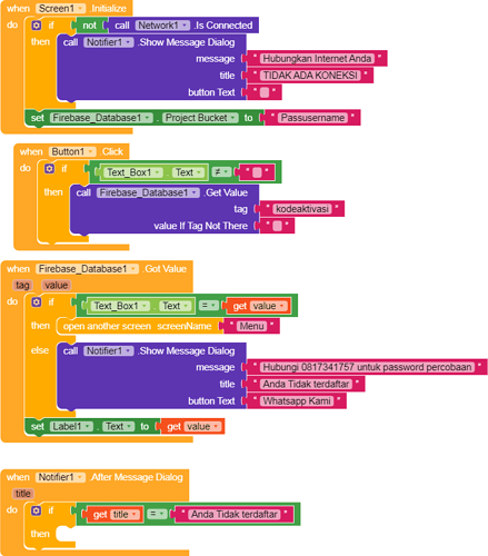 blocks error