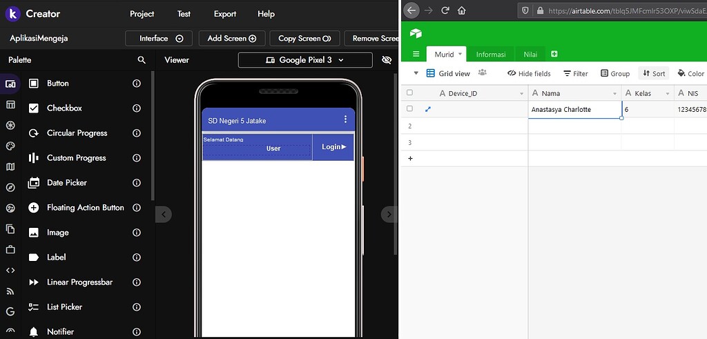 Change Text Label from Spreadsheet Airtable - Discuss - Kodular Community