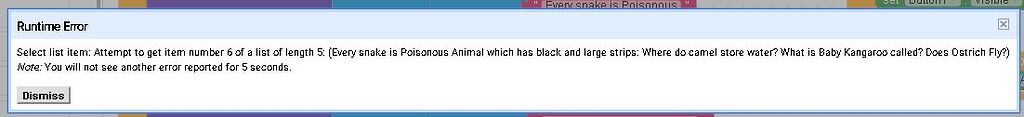 Select list item error plz help me to solve - Discuss - Kodular Community