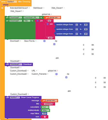 Download progress not changing - Bugs - Kodular Community