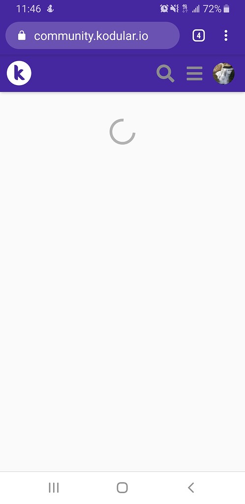 Not loading after selecting Latest or New - Off Topic - Kodular Community