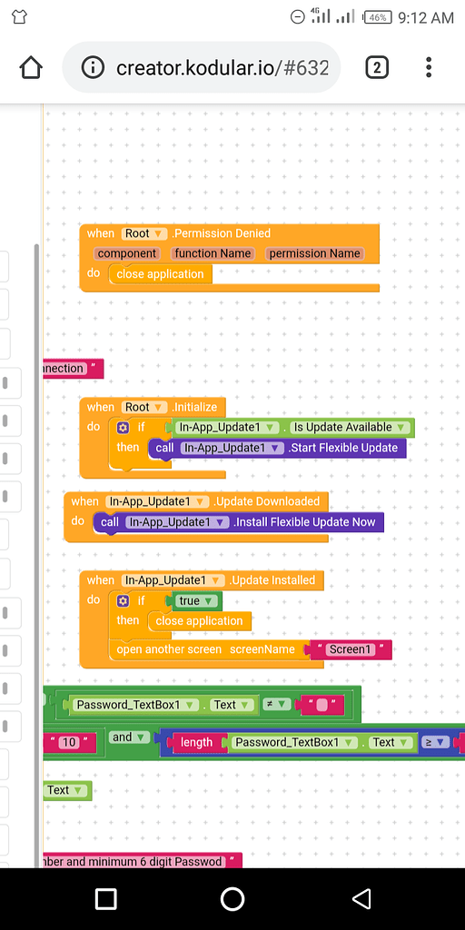 In app update component - Discuss - Kodular Community