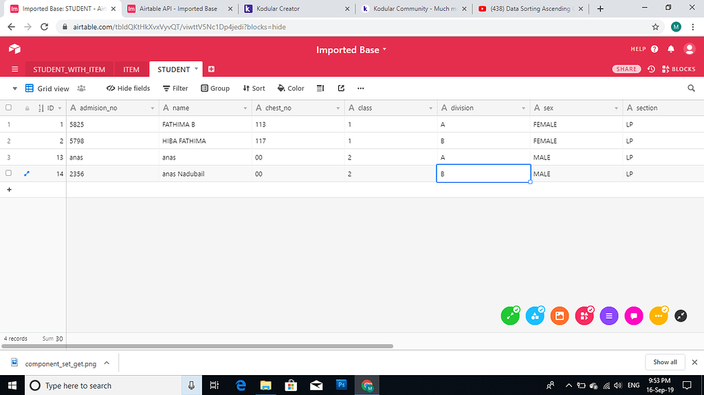 How to get Airtable Data By Filtering - Page 2 - Discuss - Kodular ...