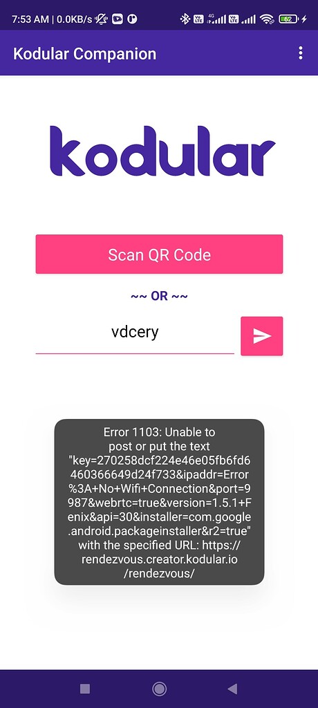 Companion error please help - Discuss - Kodular Community