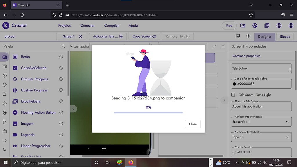 I can't see my project through kudolar companion - Discuss - Kodular ...