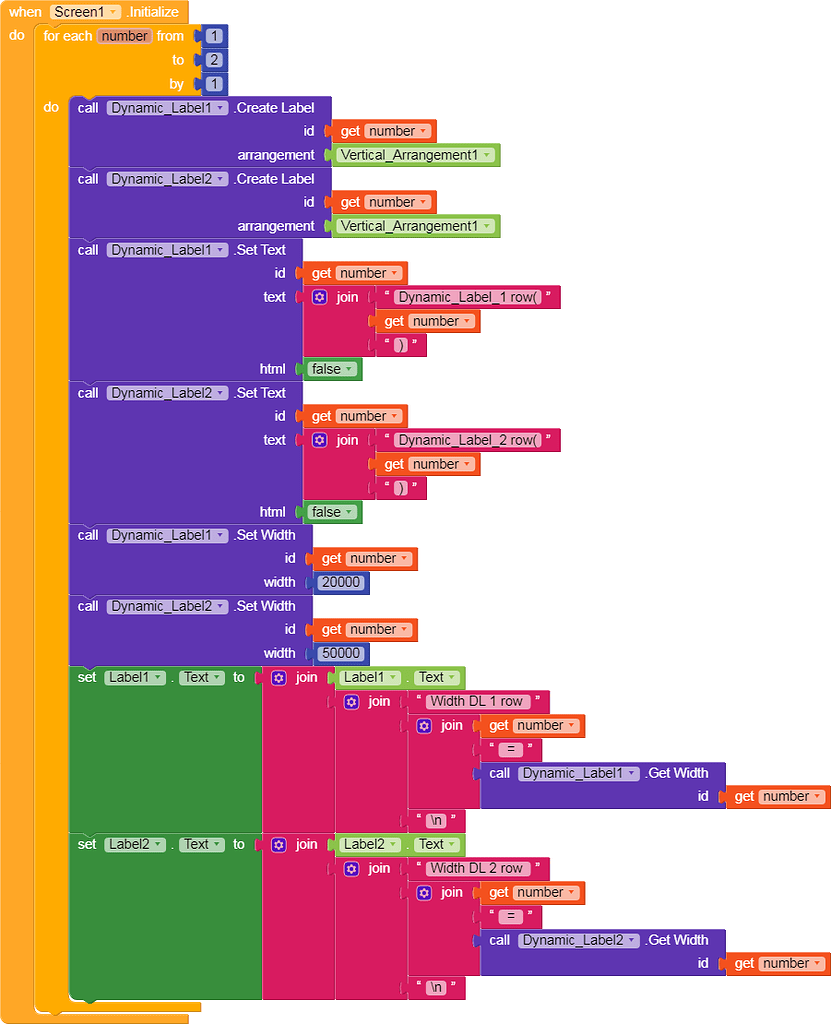 Dynamic Label - GetWidth BUG - Bugs - Kodular Community