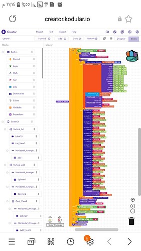 Help me in this error in list view - Discuss - Kodular Community