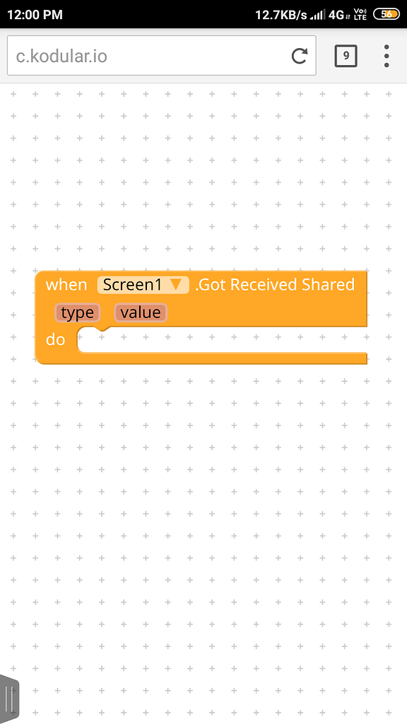 Share to own app - Discuss - Kodular Community