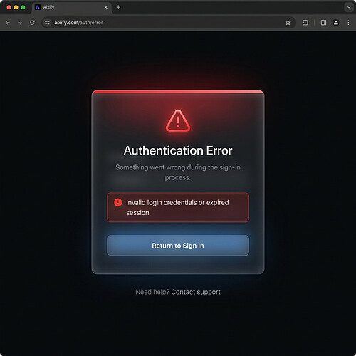 Session Expired Overlay